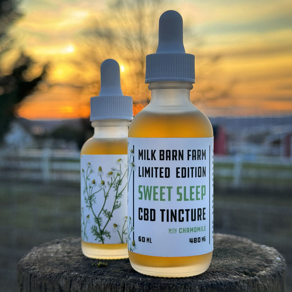 Milk Barn Farm Limited Edition Sweet Sleep CBD Tincture with Chamomile