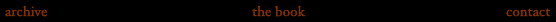 archive - the book - contact